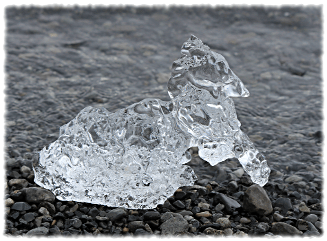 Photo of natural Ice Sculpture